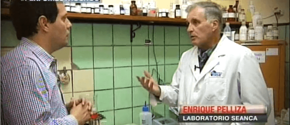 Enrique Pelliza, fundador de Laboratorio Séance, en una entrevista